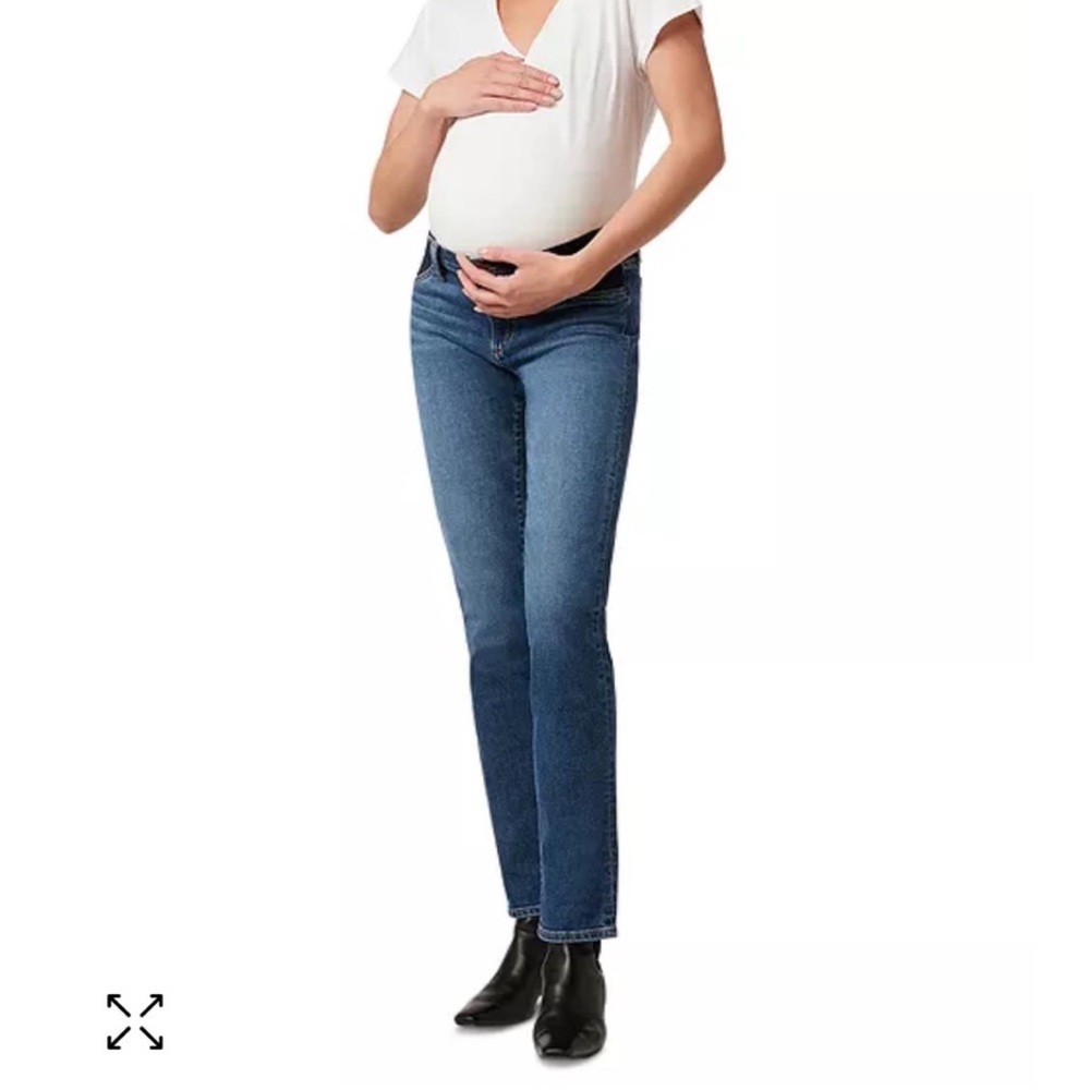 Joe's Jeans The Lara Mid Rise Cigarette
Ankle Maternity Jeans Size 32
